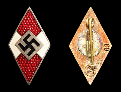 Standard Hitler Youth Badge - 2nd Pattern